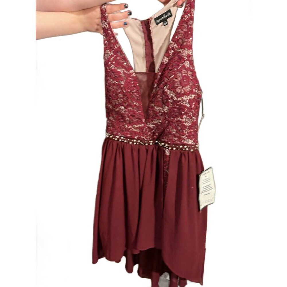NWT Sequin Hearts Formal Romper